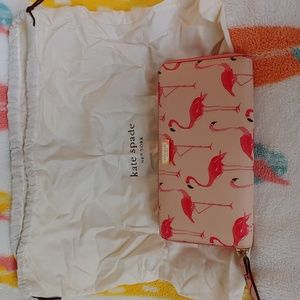 NWOT KATE SPADE FLAMINGO WALLET
